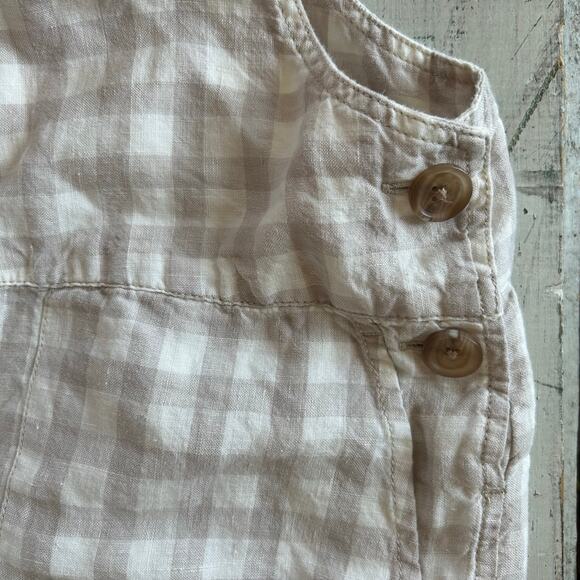 Lou & Grey Checkered Jumpsuit in Cream and White - Picture 15 of 16